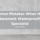Basement Waterproofing Specialist