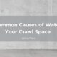 crawlspace water damage
