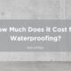 cost for waterproofing