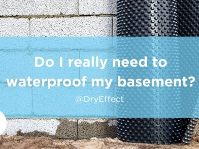 Do I really need to waterproof my basement?