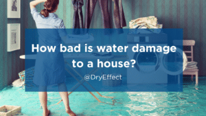 How bad is water damage to a house?