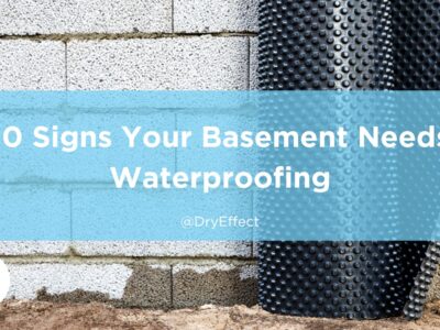 10 Signs Your Basement Needs Waterproofing