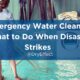 Emergency Water Cleanup Services