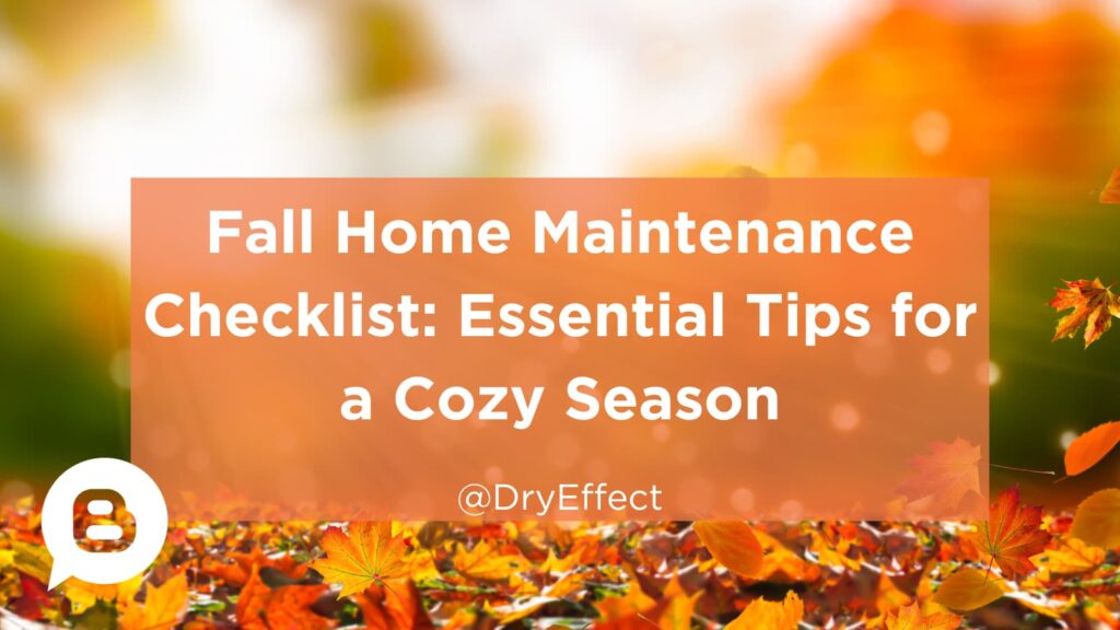 fall home maintenance checklist