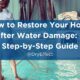 restoration from water damage