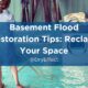 basement flood restoration tips