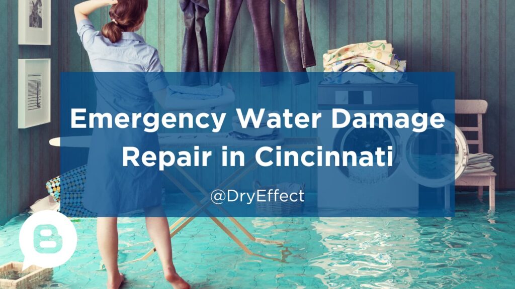 Emergency water damage repair Cincinnati