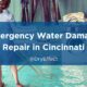 Emergency water damage repair Cincinnati
